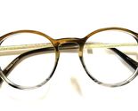 Robert Mitchel Eyeglasses Frames RM 202112 Brown Smoke round 51-20-145 N... - $28.71