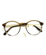 Robert Mitchel Eyeglasses Frames RM 202112 Brown Smoke round 51-20-145 N... - $28.71