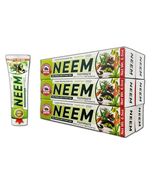 Neem Toothpaste 6 Pack 10 IN 1 Formula 100% Fluoride Free Lot 6 Vegetabl... - £39.22 GBP