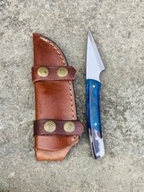 Custom Kiridashi Knife With Sheath, Pocket EDC Bushcraft Mini Utility Knife. - £0.78 GBP