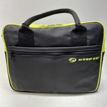 Deep See Scuba Dive Gear Gel Lined Travel Bag 14.5” X 11” X 5” Green &amp; B... - £17.37 GBP