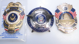 Presidential Inauguration 2009 Chicago Police Department Sergeant Badge - £200.32 GBP