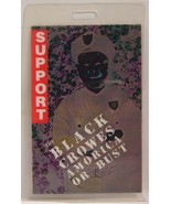 THE BLACK CROWES - VINTAGE ORIGINAL LAMINATE CONCERT TOUR BACKSTAGE PASS - $281.87 MXN