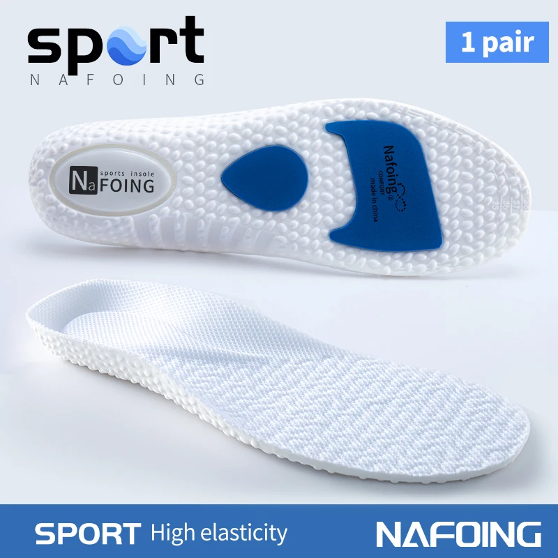 Best Sneakers NAFOING  Orthopedic Soft   Insoles for Men Women  Running  Shock A - £41.79 GBP