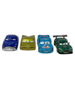 Disney Pixar Cars Diecast Lot of 4 Impala Hudson Hornet Dinoco 95