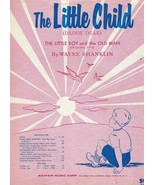 1956 Sheet Music THE LITTLE CHILD Daddy Dear - $9.99