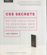 CSS Secrets by Lea Verou  Solutions to Web Design Book - $19.99
