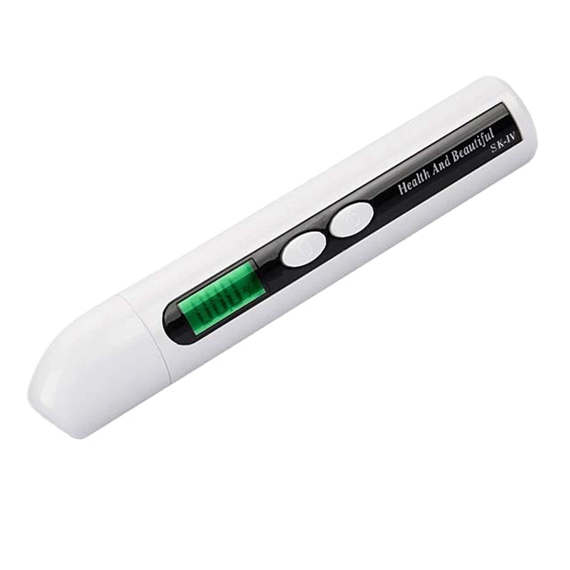 Portable Digital Monitor Skin Sensor Face Skin Moisture Tester Meter Water Oil y - £84.11 GBP