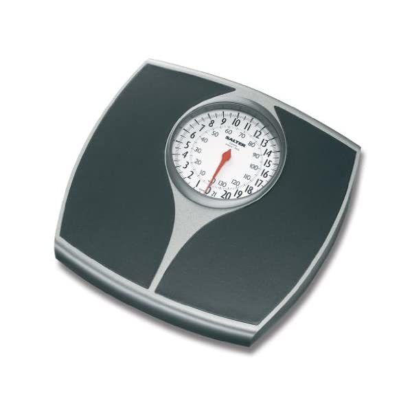 Salter 148BKSVDR Speedo Mechanical Scale - Black and Silver  - $52.00