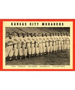 1953 KANSAS CITY MONARCHS KC 8X10 TEAM PHOTO BASEBALL PICTURE NEGRO LEAG... - $4.94