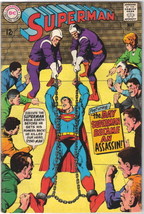 Superman Comic Book #206 DC Comics 1968 FINE+ - £19.71 GBP