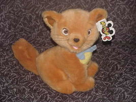 9&quot; Disney Gold Toulose Plush Kitty Cat From The Aristrocats With Tags - £46.77 GBP