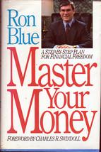 Master Your Money by Ron Blue (HArdback w Author signed Pamphlet) - $15.00
