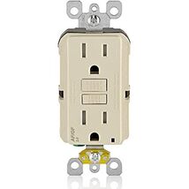 Leviton AGTR1-T SmartlockPro Dual Function AFCI/GFCI Receptacle, Wallplate - $722.20 MXN