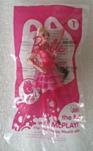 McDonalds 2014 Barbie Life In The Dreamhouse #1 Mattel Childs Doll Meal Toy - £11.77 GBP