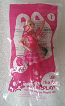 McDonalds 2014 Barbie Life In The Dreamhouse #1 Mattel Childs Doll Meal Toy - £11.51 GBP