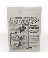 SPIDERMAN REVENGE OF SINISTER 6 KEEPSAKE COLLECTION 1992 SIGNED ERIK LAR... - $3,334.98 MXN