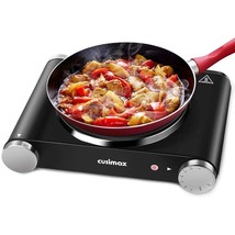 Hot Plate Electric Burner Single Burner Cast Iron Hot Plates For Cooking... - £60.66 GBP