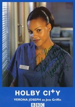 Verona Joseph as Jess Griffin Holby City Hand Signed Cast Card Photo - £5.52 GBP