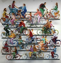 Pop Art Metal Limited Edition &quot;City on Wheels&quot; Sculpture by DAVID GERSTEIN-
s... - $9,102.24