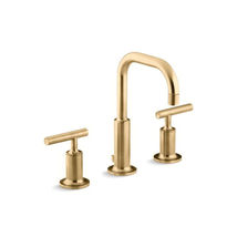 Kohler 14406-4-BGD Purist Bathroom Sink Faucet - Vibrant Moderne Brushed Gold - £376.61 GBP