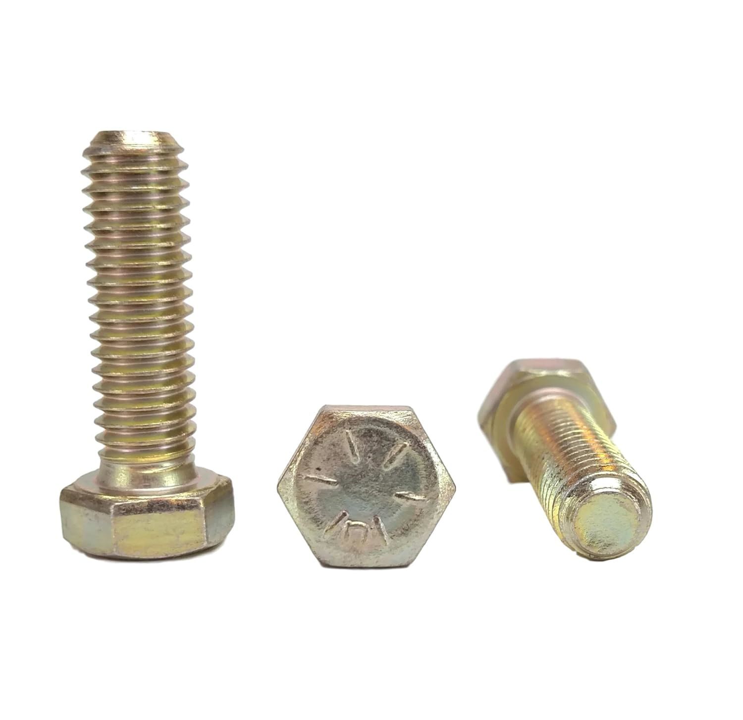 3/8-16 X 1-1/4&quot; Hex Head Bolts, Grade 8 (3/4&quot; To 4&quot; Lengths In Listing),... - $30.97