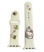 Fashion Green Hello Kitty Silicone Compatible Apple Watch Band 38/40 mm - £18.40 GBP
