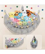 iHansee 56&quot; Jumbo Stuffed Animals Hammock w/ LED Star Light Gray - $16.97 CAD