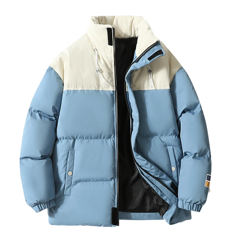 Men Coats Winter Clothing Outerwear Jackets  work Bomber Jacket Mens Windbreaker - £161.77 GBP