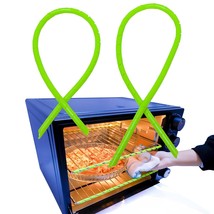 2 Pcs Silicone Oven Rack Guard - Oven Shelf Protectors High-Temperature Cooking  - £11.14 GBP