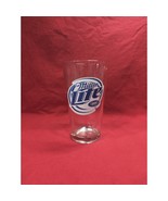 Miller Lite Beer Glass Blue &amp; Red True Pilsner 5.75&quot;, ESPN Fan Merchandise - $206.98 MXN