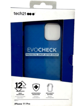 TECH 21 Evo Check Case For iPhone 11 PRO Blue 12 Ft. Flex Shock Drop Protection - $10.99