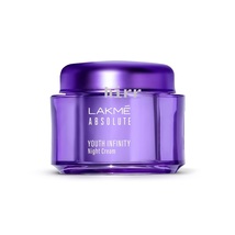 Lakme Youth Infinity Night Creme With Niacinamide &amp; Retinol For All Skin - 50g, - £25.49 GBP