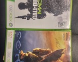 LOT OF 2 :Call of Duty: Modern Warfare 3 + HALO 3 Xbox 360 COMPLETE - $10.88