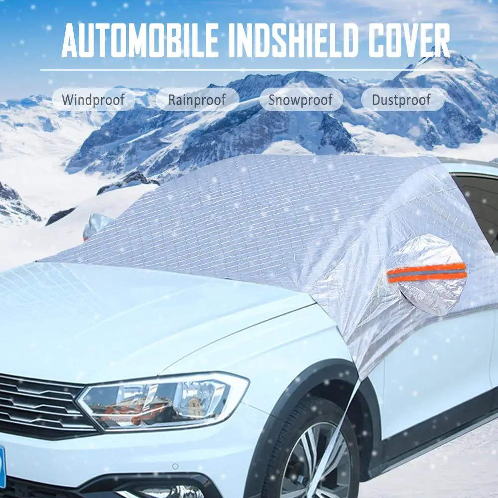 Car Front Windshield Cover Durable Car Supplies Car Windshield Cover Uv Proof - £18.33 GBP