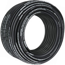 VEVOR 328ft 3/8in 2-Steel Braid 5000PSI -40-250°F Hydraulic Oil Flexible... - $283.99