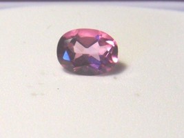 Hot Pink Mystic Topaz 8x6mm Oval 1.31Ct minimum Natural Gemstone - £10.09 GBP