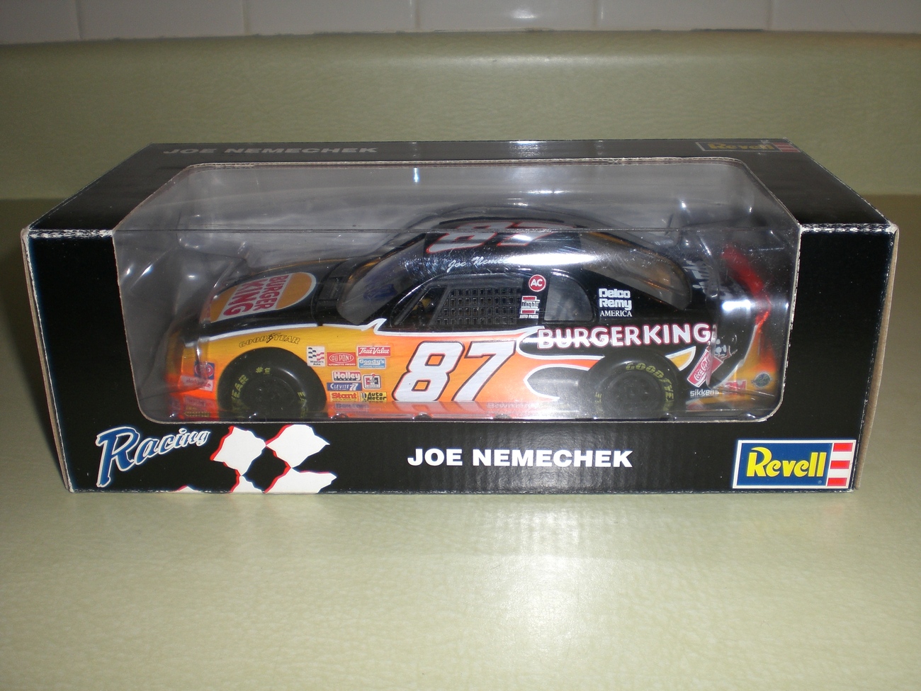 Joe Nemechek SIGNED Nascar 1/24 Burger King diecast car RARE - $24.99