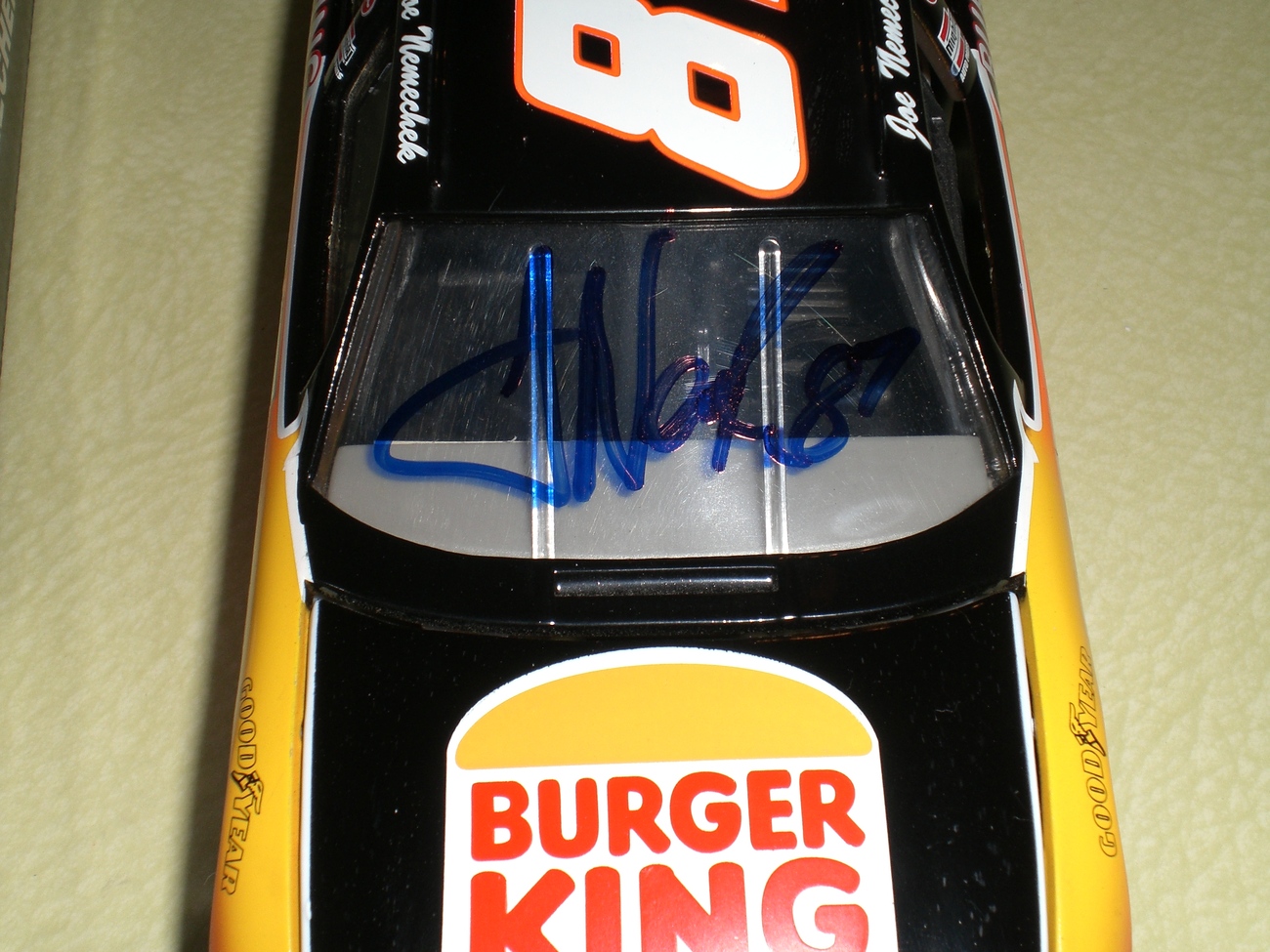 Joe Nemechek SIGNED Nascar 1/24 Burger King and 50 similar items Joe Nemechek SIGNED Nascar 1/24 Burger King and 50 similar items