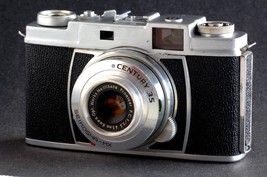 Graflex Century 35 w Kowa Prominar F.C. 45mm f/3.5 Lens Nice Rare Collec... - $44.00