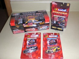 Ward Burton SIGNED 1/24 &amp; 1/64 Nascar 4 Chase car LOT - £27.56 GBP