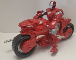 Marvel Super Hero Mashers Iron Man Figure Hotshot Hot Rod Vehicle 2013 - £15.51 GBP