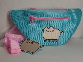 Pusheen the Cat Fanny Pack 2019 Box Exclusive New with Tags Blue w/ Pink Strap - £12.37 GBP
