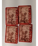 4 Age of Mythology Board Game Red Victory Battle Card Set Replacement Part  - $9.89