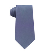 KENNETH COLE REACTION Purple Gray Milky Way Solid Silk Slim Tie - $366.69 MXN
