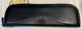 Dopp Leather Tie Case Zip Around Travel Accessories Collection 31768 Black NWT - £17.58 GBP