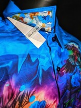 Robert Graham Aberdare Short Sleeve Shirt Medium Size image 11
