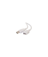 C2G 26686 3M USB 2.0 A MALE TO A FEMALE EXTENSION CABLE - WHITE (9.8FT) - £21.79 GBP