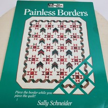 Vintage 1992 Painless Borders Quilting Pattern Magazine Guide - $10.96