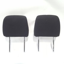 Pair of Front Headrests Black Cloth OEM 2012 Chevrolet Volt  - $35.77